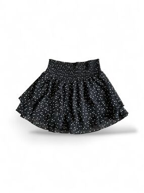 Urban Outfitters UO Ciara Flowy Printed Polka Dot Skort Size SP